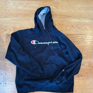 Men’s XL Champion hoodie, black